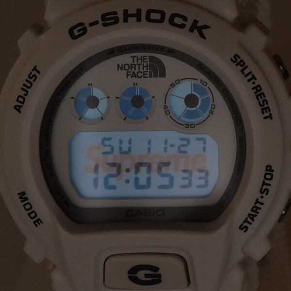 Supreme The North Face G-SHOCK シュプリーム 白