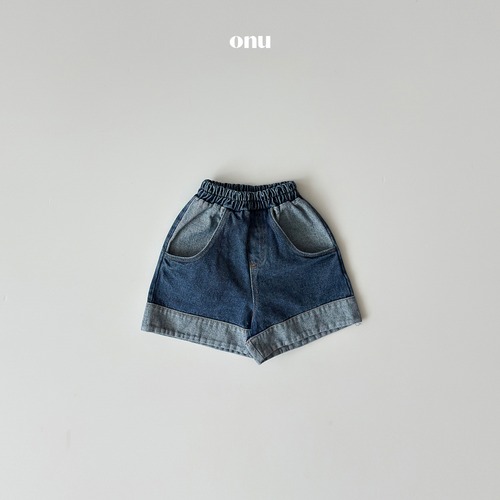 [即納XS/S]≪ONU≫Pocket Denim Pants Medium Blue Denim 38