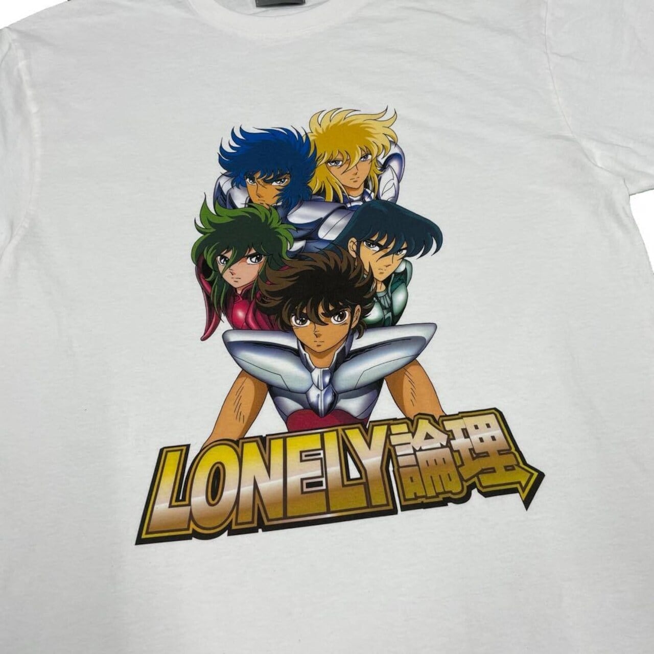 【LONELY論理】SS010 聖闘士星矢公式collaboration "BRONZE SAINTS" T-SHIRTS カットソー Tシャツ ストリート