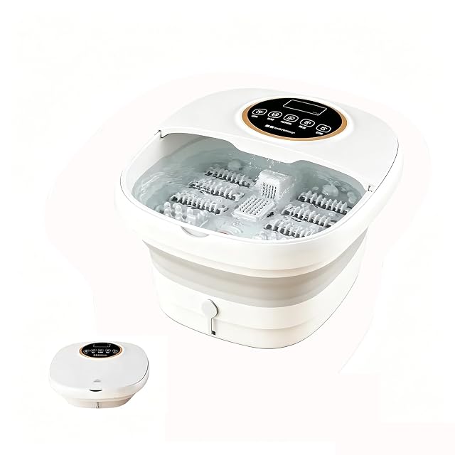 Ameer 足湯器 足湯 フットバス 温度調節・保温機能 タイマー機能 減菌