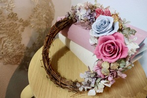 Natural Rose Wreath