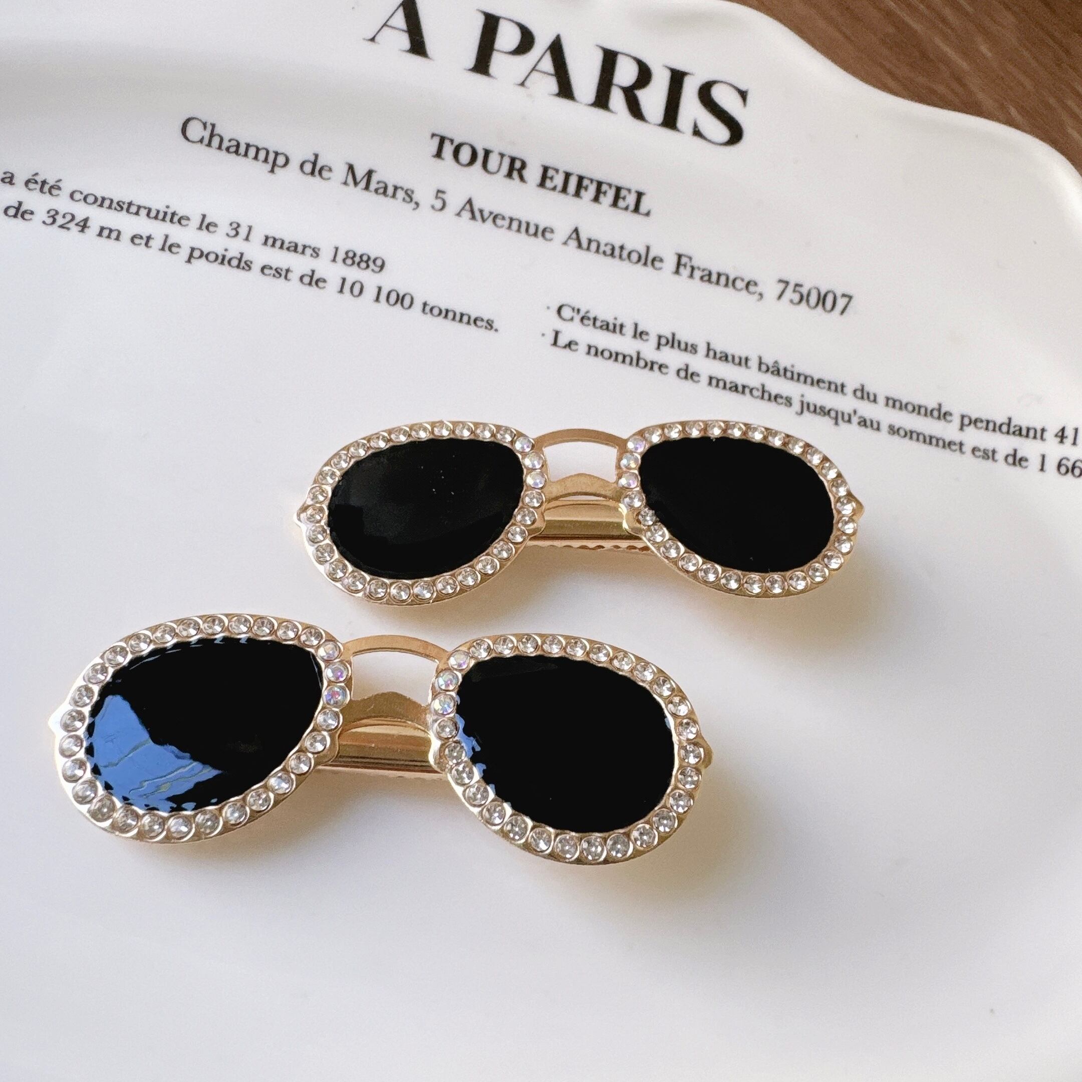 キラキラサングラスパッチン