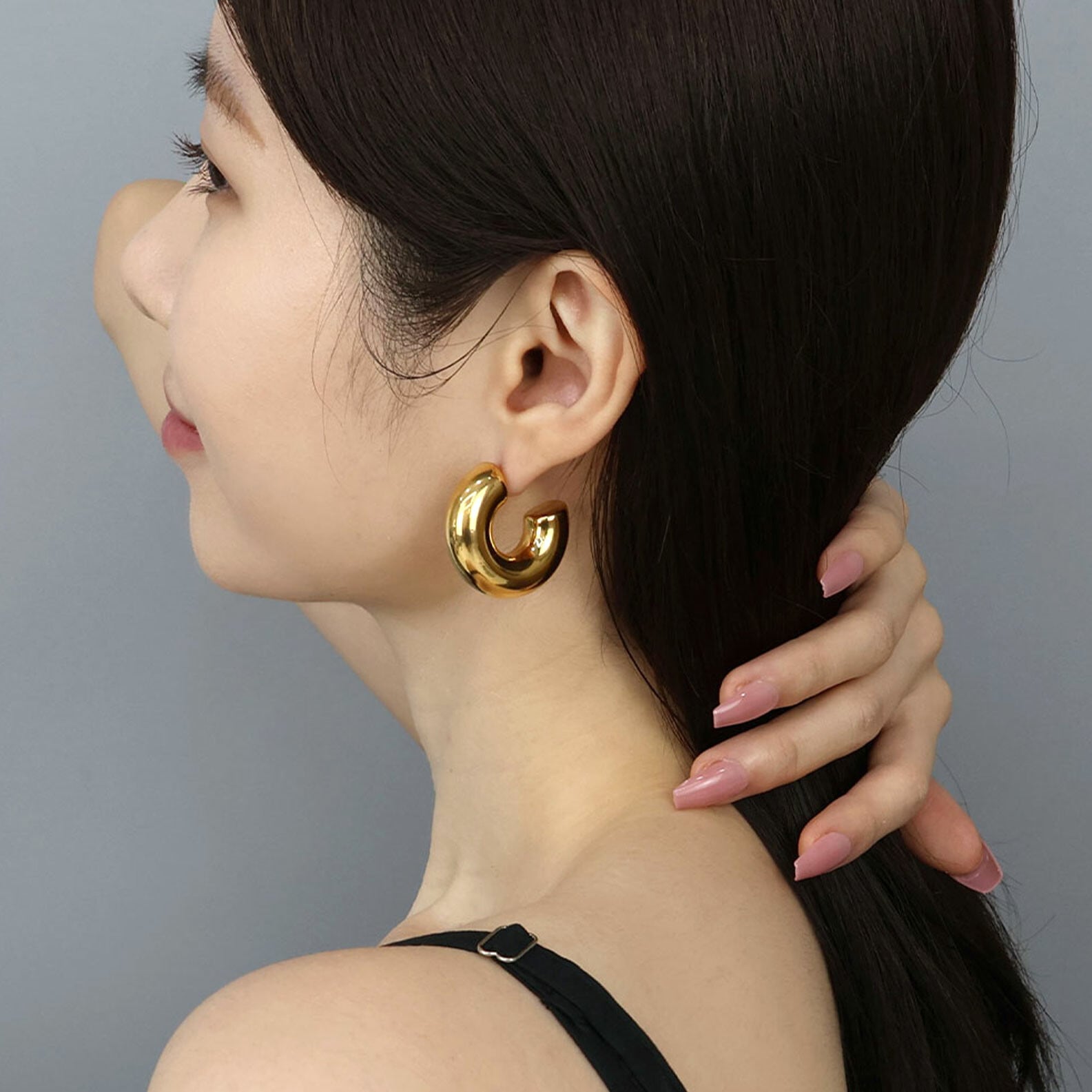 【SELECT】サージカルステンレス 316L フープピアス