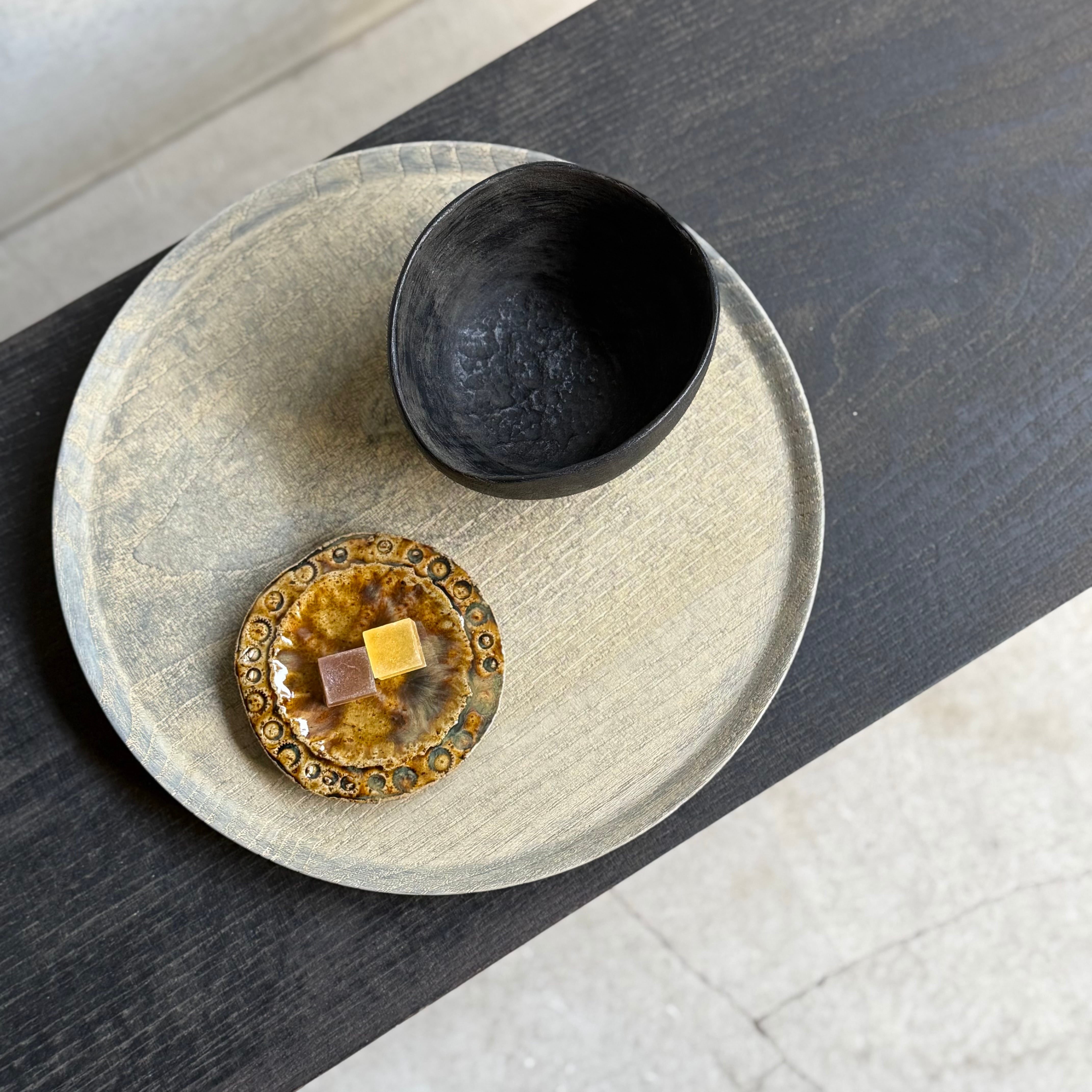 Shimoo Design 浮様 IBITSU 椀 黒 | gallery 一白