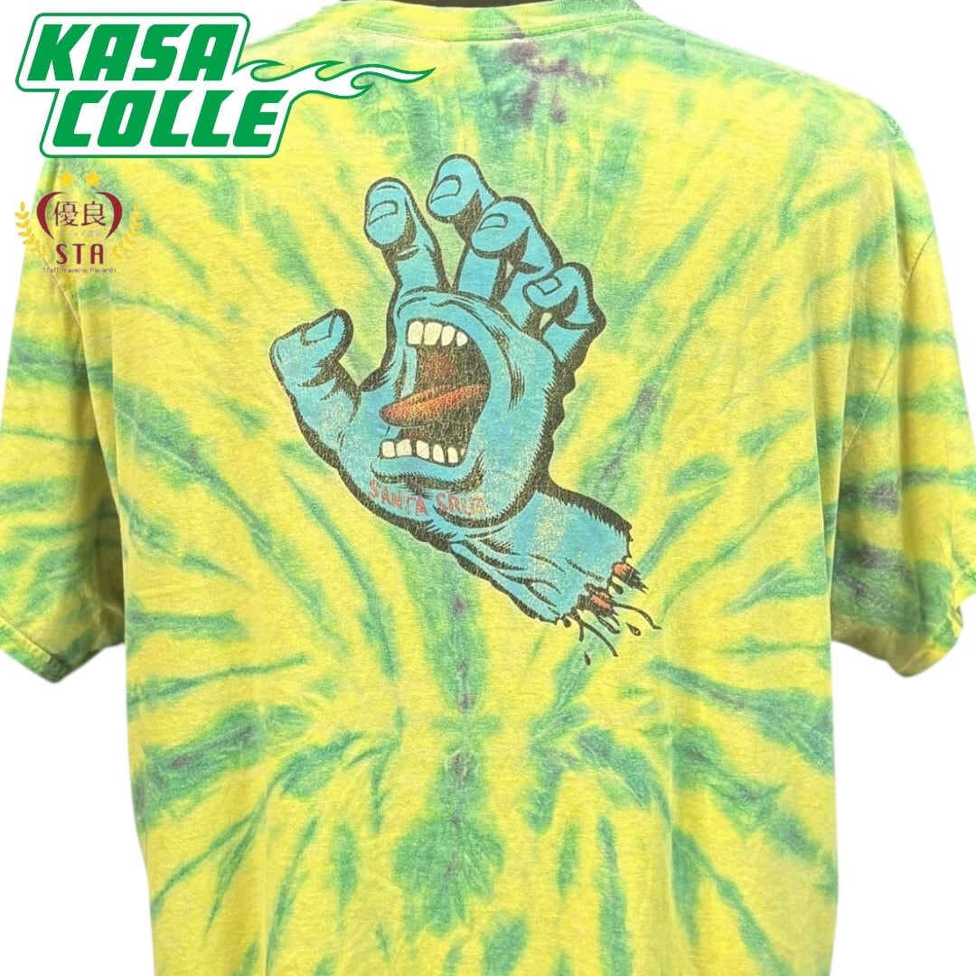 Santa Cruz サンタクルーズ ピンク Tシャツ XL NHSタグ レア【NHS】タグ 90S デッドストッククオリティSanta Cruz