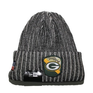 ニューエラ ニット帽 ビーニーキャップ 帽子 メンズ レディース NEW ERA NFL グリーンベイ パッカーズ ワンサイズ AP60423684