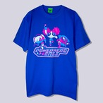 POWER NERD GALS｜Tシャツ-青