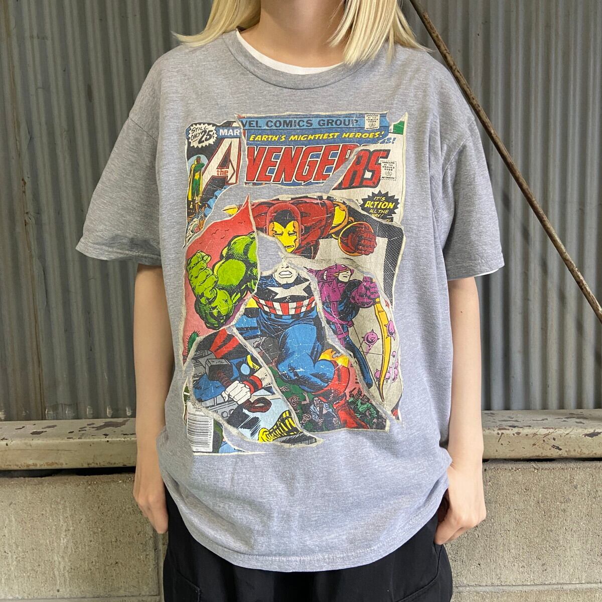 アベンジャーズ　マーベル　アメコミ　Tシャツ　　ヴィンテージ