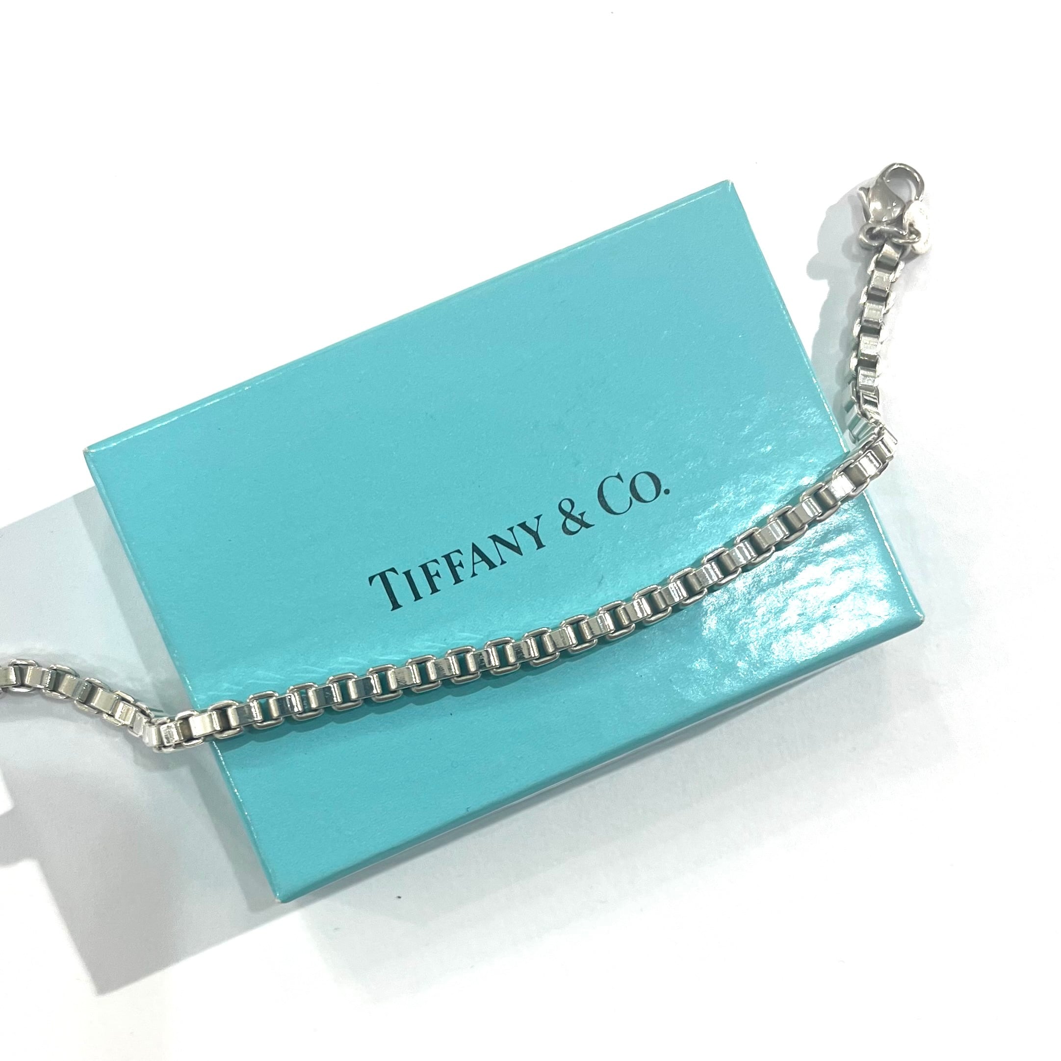 Tiffany&Co. ベネチアンチェーンブレスレット　シルバー925 在庫一掃】 ティファニー ベネチアン ブレスレット 腕輪 チェーン