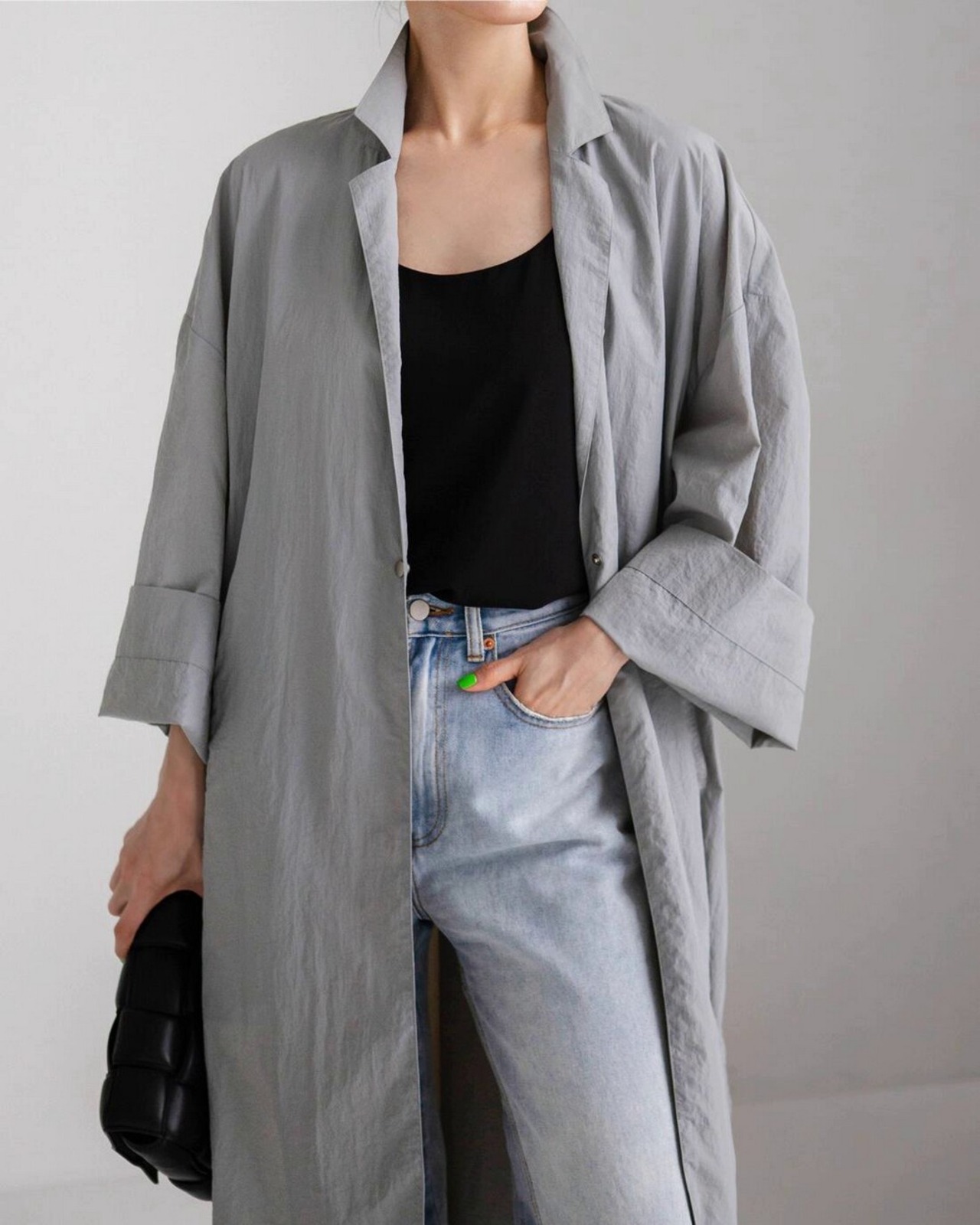 エフォートレスロングシャツコート  A0541 - 11