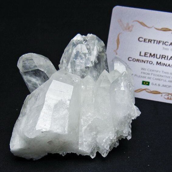 水晶 クラスター 原石 ブラジル ミナスジェライス州 コリント産 レムリアンシード 一点物 おまかせ便 172-4156