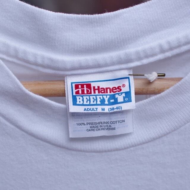 1990s Hanes Beefy T Print T-shirt Size M / USA テニス スクール T ...
