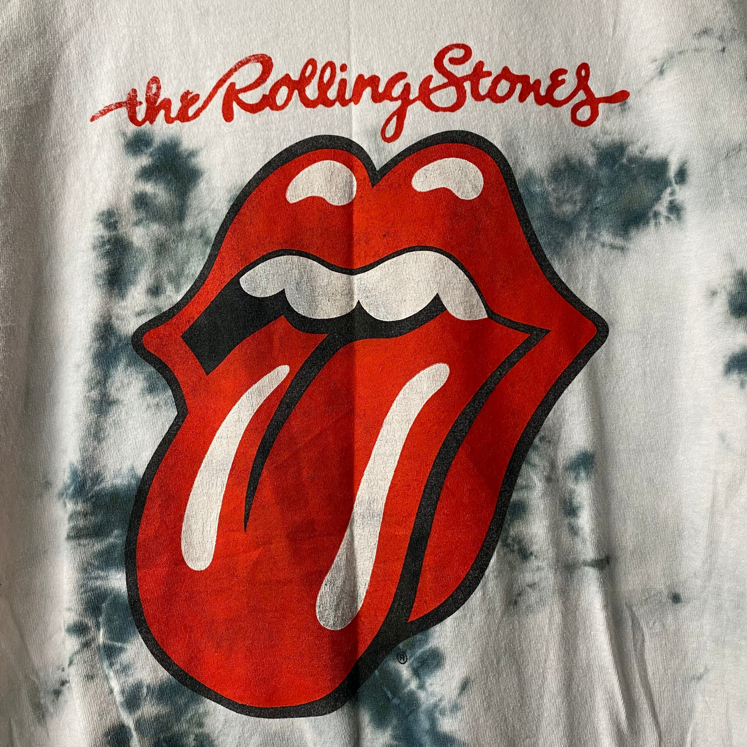 THE ROLLING STONES tie-dye music tee “lips&tongue” | NOIR ONLINE