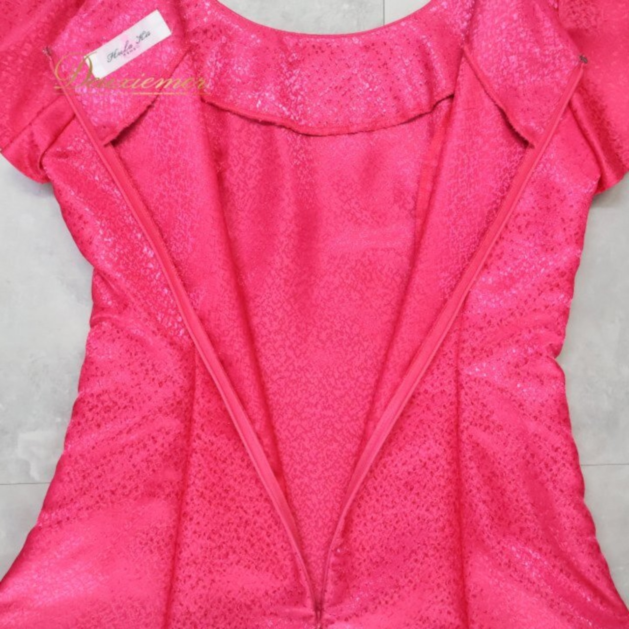 フラダンス 衣装 ワンピース ドレス Hula Ku ピンク系 セキノレーシングスポーツ 日本製 ワンカラー 無地 シンプル かわいい 華やか 鮮やか 明るい ダンス衣装 ハワイアンダンス レディース ハワイアン アロハ フラ ダンス レッスン 練習