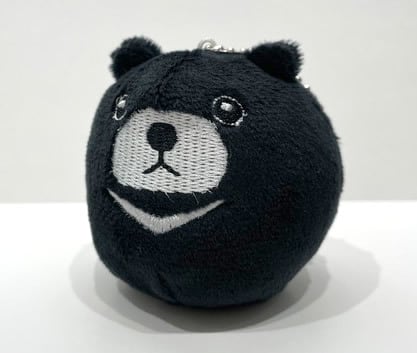 ガチャマルツキノワグマボールチェーン | 型紙清竹｜ぬいぐるみ生地