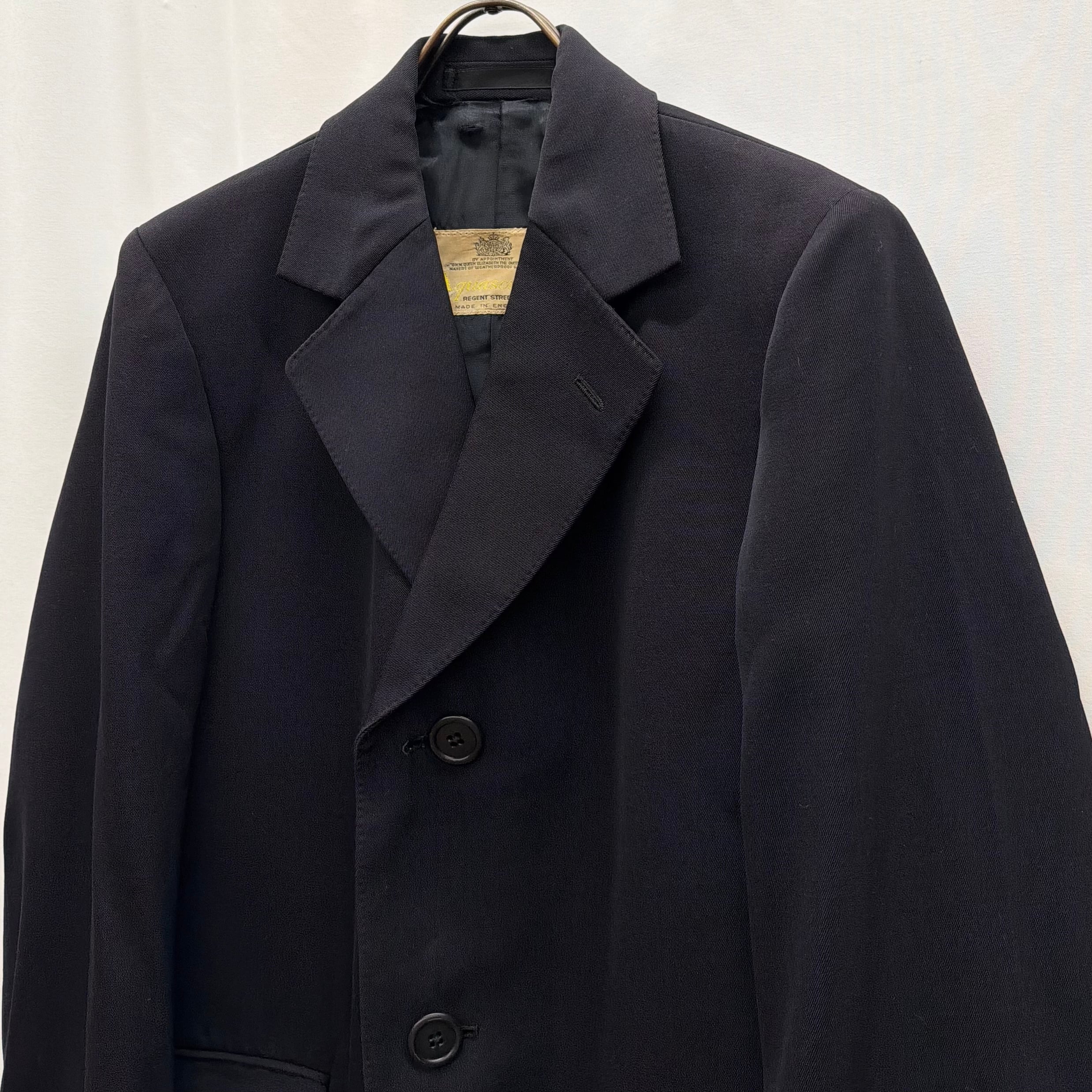 aquascutum】80s チェスターコート アクアスキュータム | no pain no