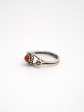 red stone ring