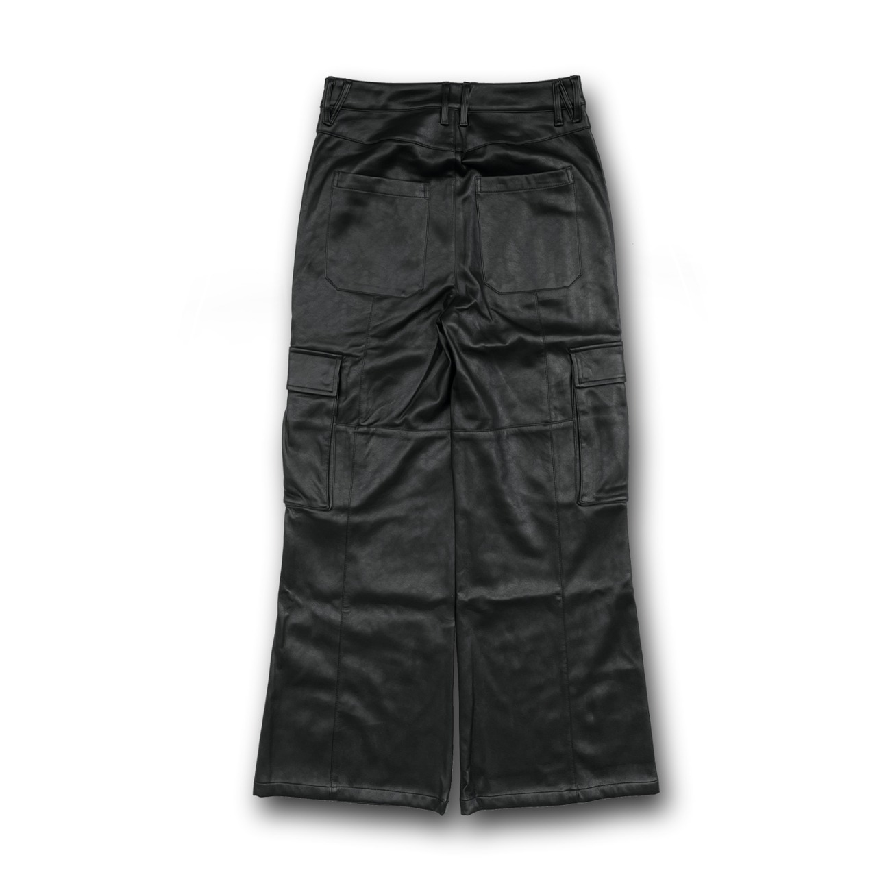 LAST NEST / BAGGY LEATHER CARGO PANTS | HOLICK