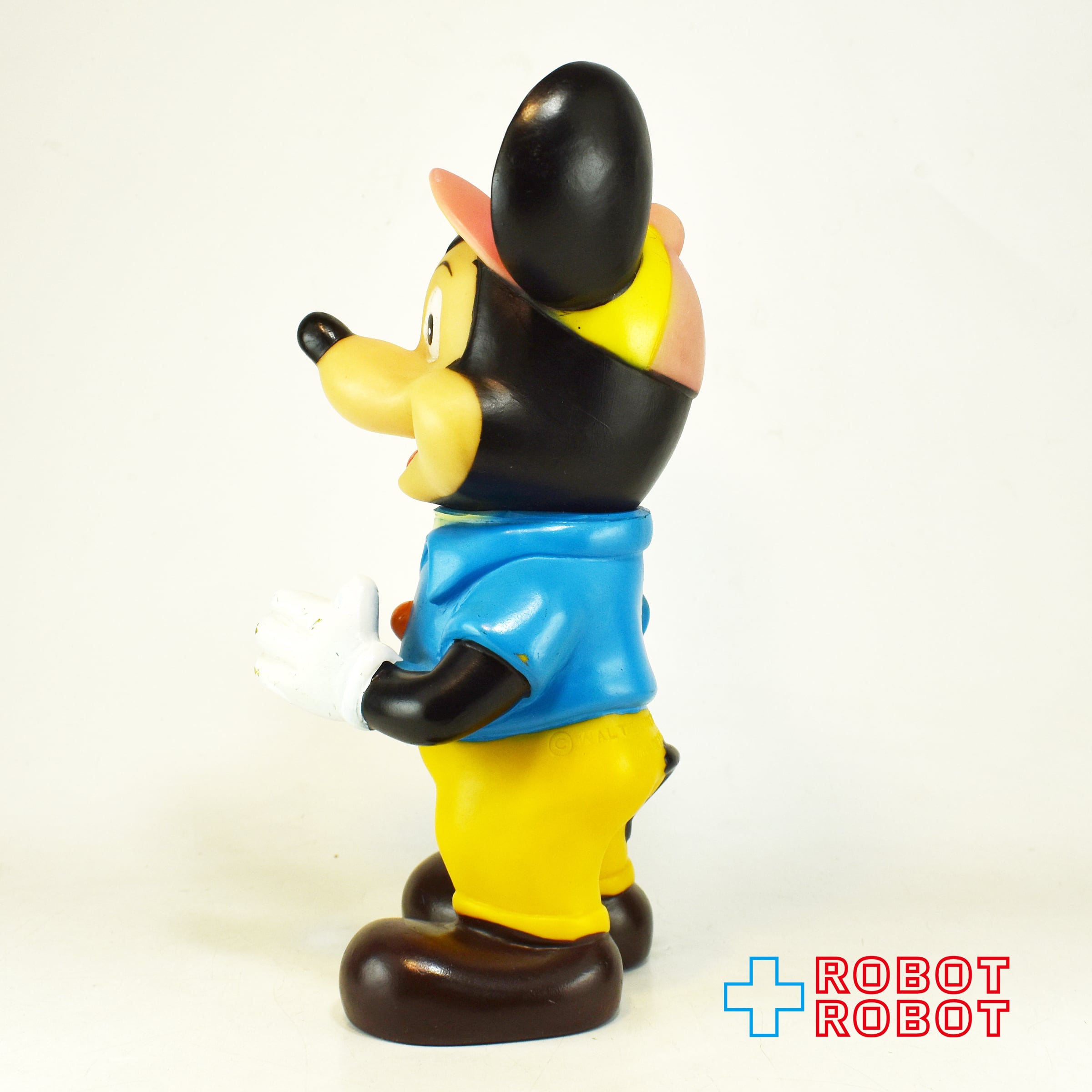 中嶋製作所 ディズニー ミッキーマウス ソフビフィギュア 水色シャツ
