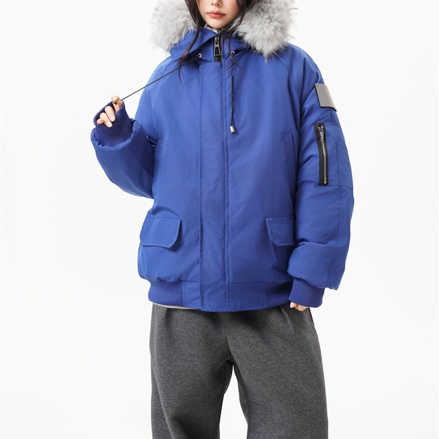 アーバンシルエットフードブルゾン 3col R01183