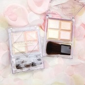 セザンヌ ミックスカラーチークN10 ペールハイライト 7.1ｇ 自然なツヤ 透明感 4色ハイライト