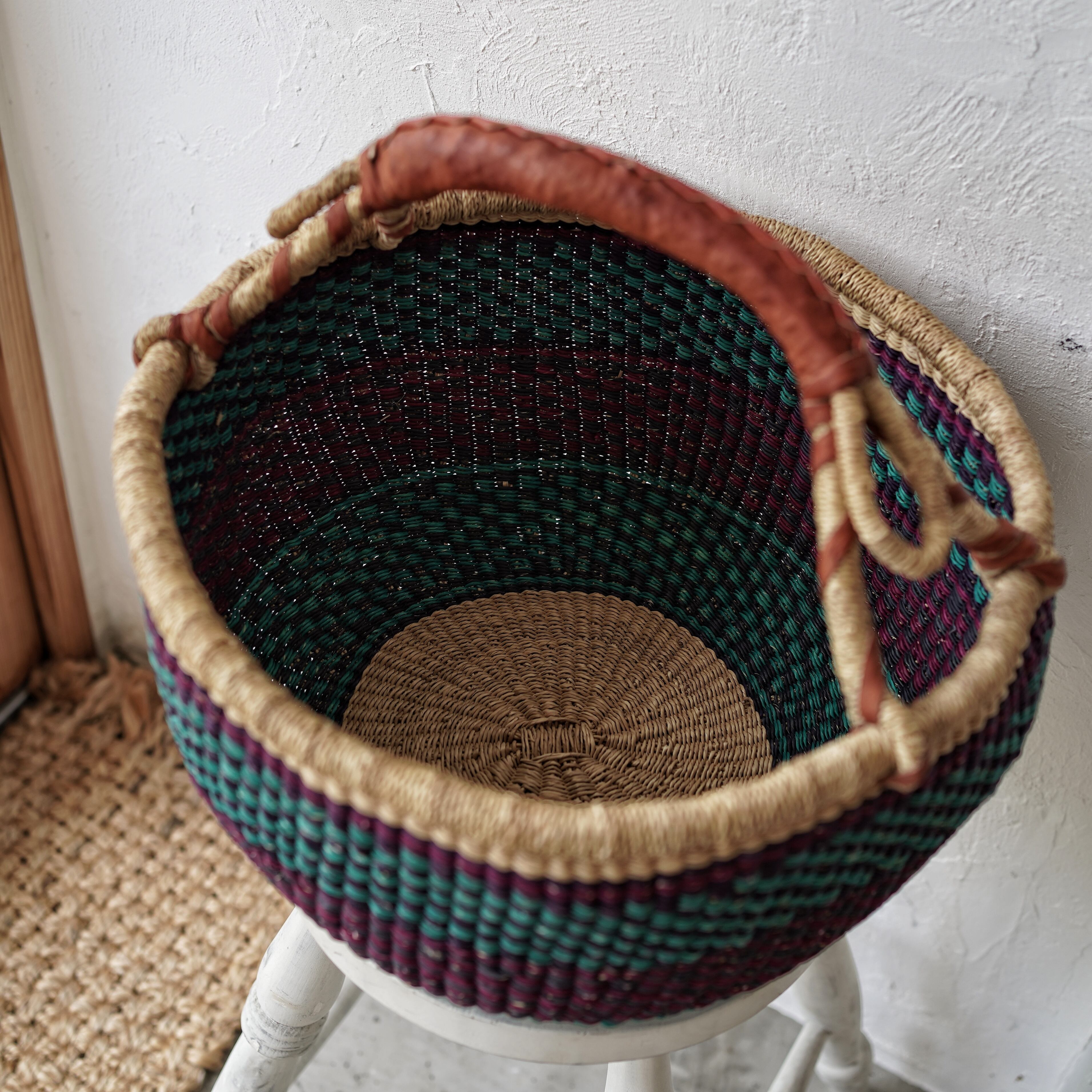 エレファントグラスバスケット／ラウンド Mサイズ | Sweet Things