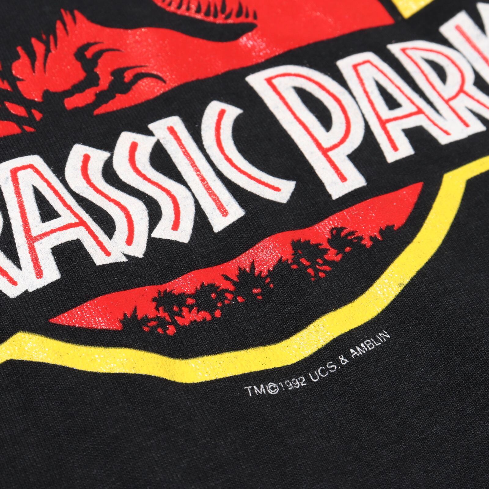 デッドストック XL 92年 シングルステッチ ジュラシックパーク Tシャツ 