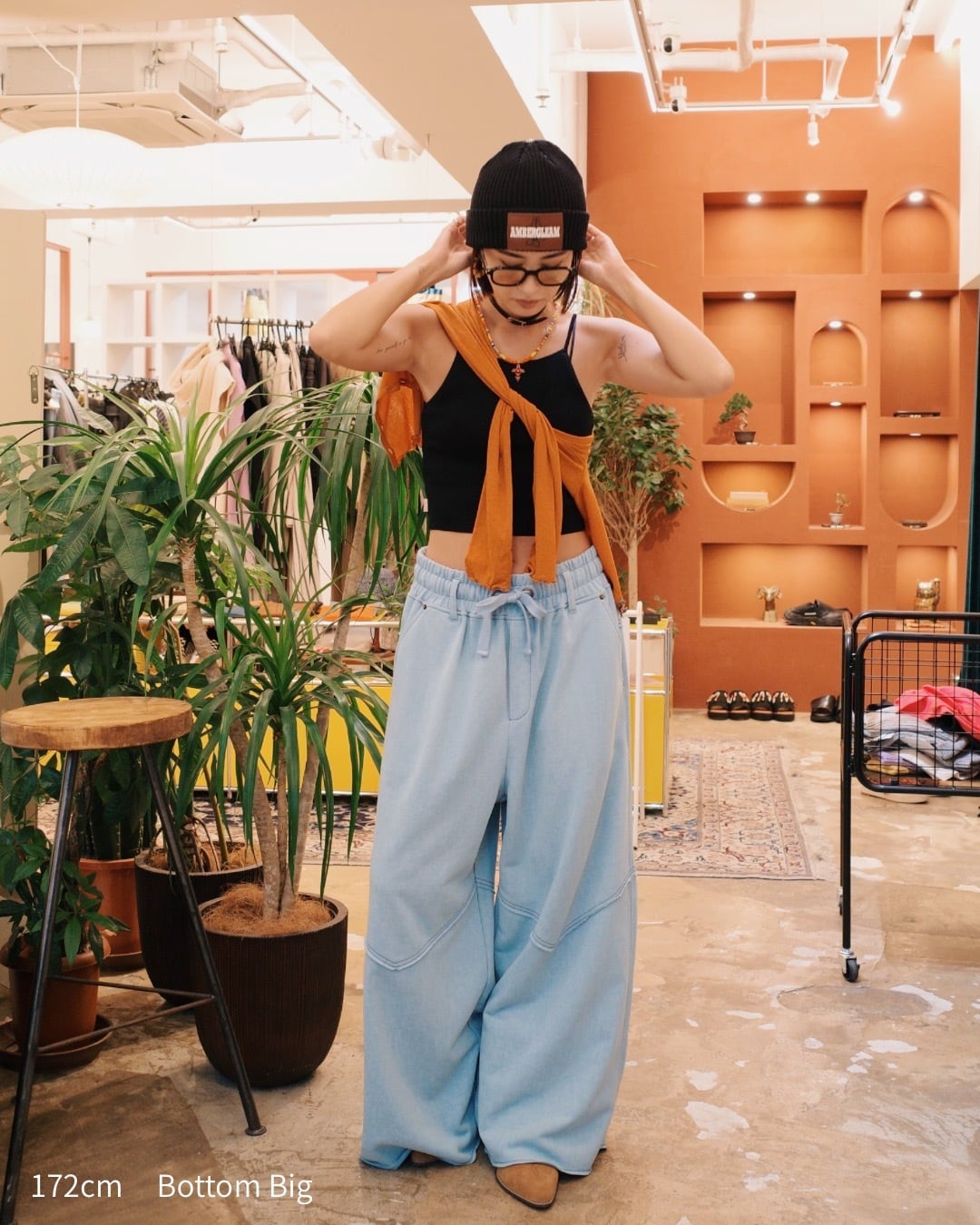 ジャーニースウェットバギーパンツ｜ウォーター | AMBERGLEAM