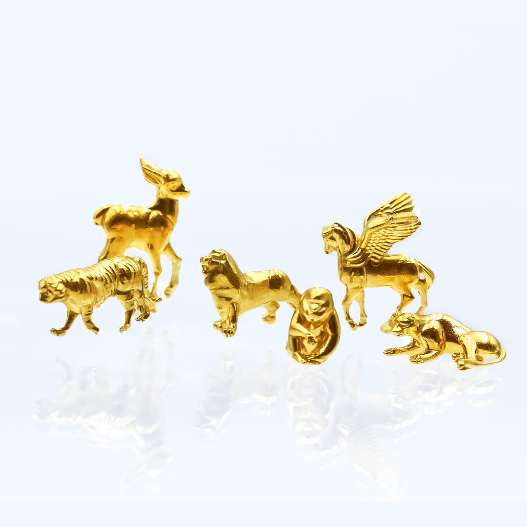 純金『たぬき 約1g』モチーフ お守り 【JUNGOLD】 | JUNGOLD 純金『たぬき 約1g』モチーフ お守り 【JUNGOLD】 | JUNGOLD