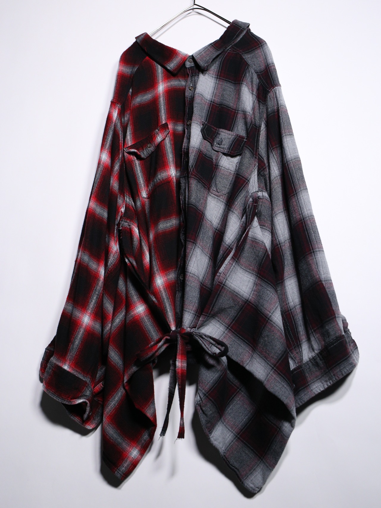 REMAKE / 変形 docking design asymmetry shirt - 19