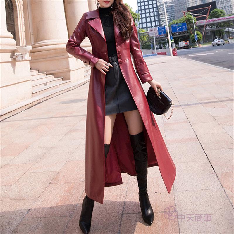 最終価格‼️‼️ 【美品】 羊皮 レザー ロングコート (リバーシブル