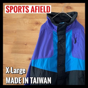 【SPORTS AFIELD】マウンテンジャケット ナイロンジャケット XL ゆるだぼ US古着