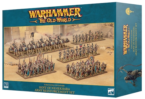 ネヘカーラの軍団 アーミー増強セット	HOST OF NEHEKHARA ARMY REINFORCEMENT SET