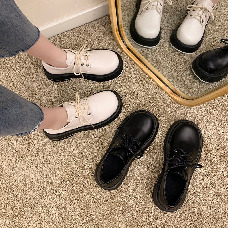 シングルレザースプリングオータムスタイル 靴 シューズ 春物 秋物 部族の婦人靴59743315500