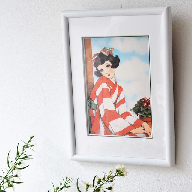 【受注製作】中原淳一 ジグレプティ・それいゆ表紙 昭和29年秋号（白額 / 赤額）