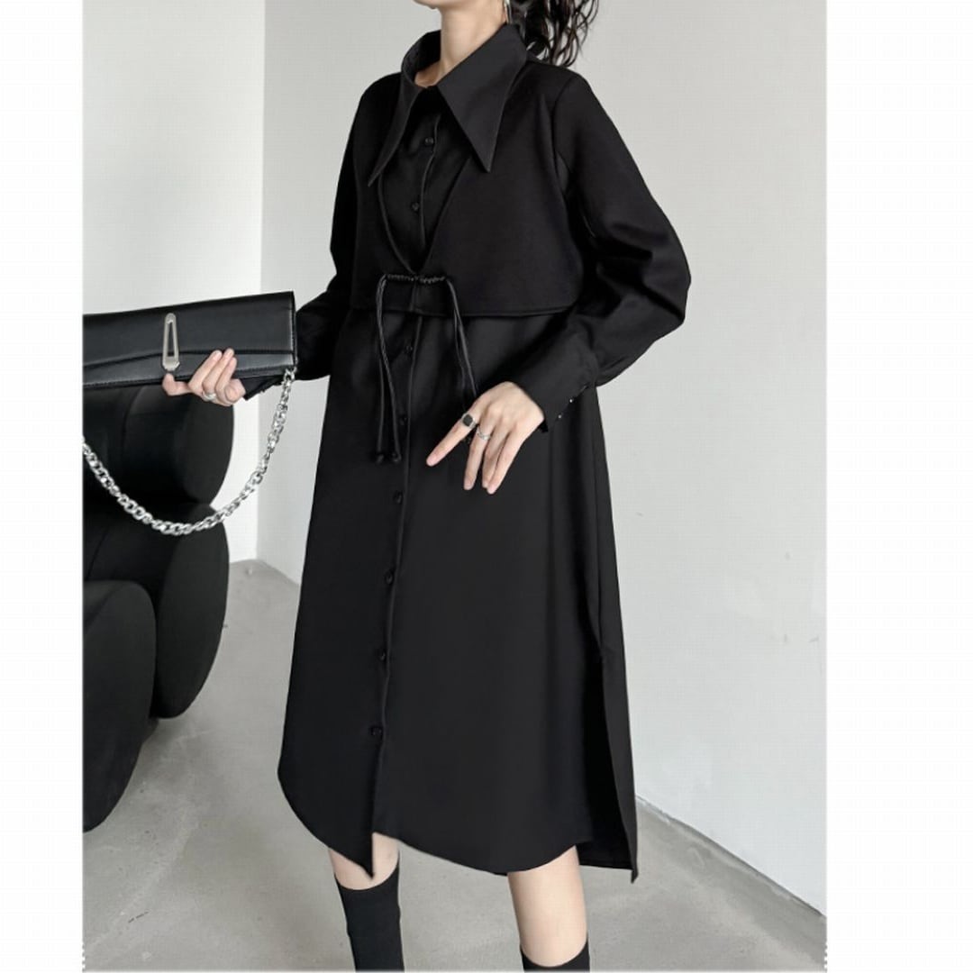 OBLI♡ホース柄シャツワンピース OBLI♡ホース柄シャツワンピース ホースシャツワンピース | DRESS | OBLI