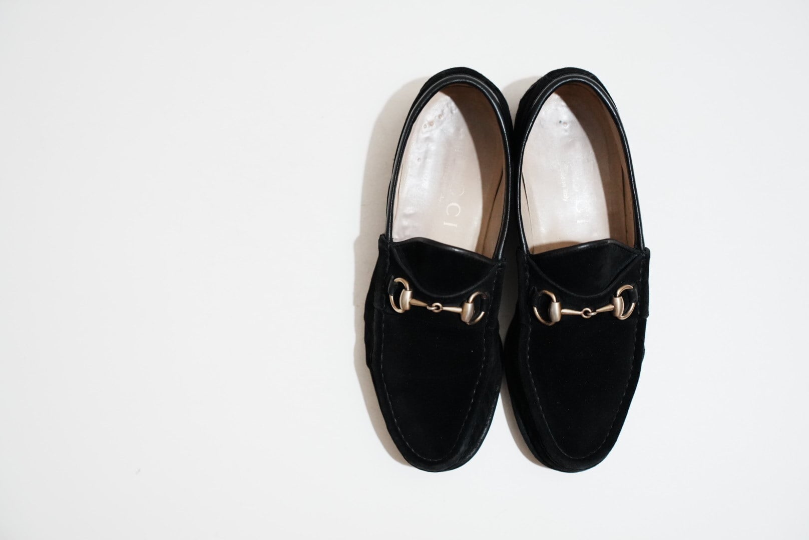 Old Gucci オールドグッチ ホースビットローファー 40 E Black | JUST