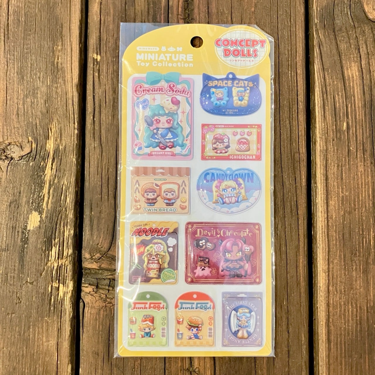 マインドウェイブ ミニチュアトイコレクション CONCEPT DOLLS 82777 カプセルシール X12