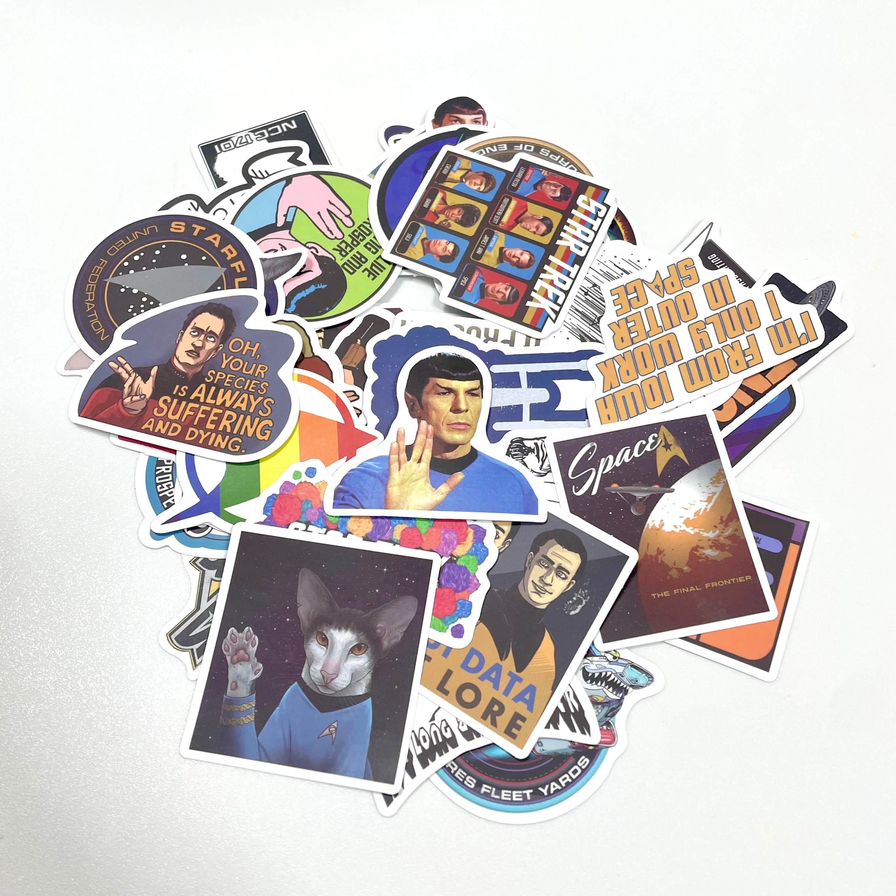 スタートレック ステッカー 50枚入り STAR TREK STICKER | BF MERCH'S