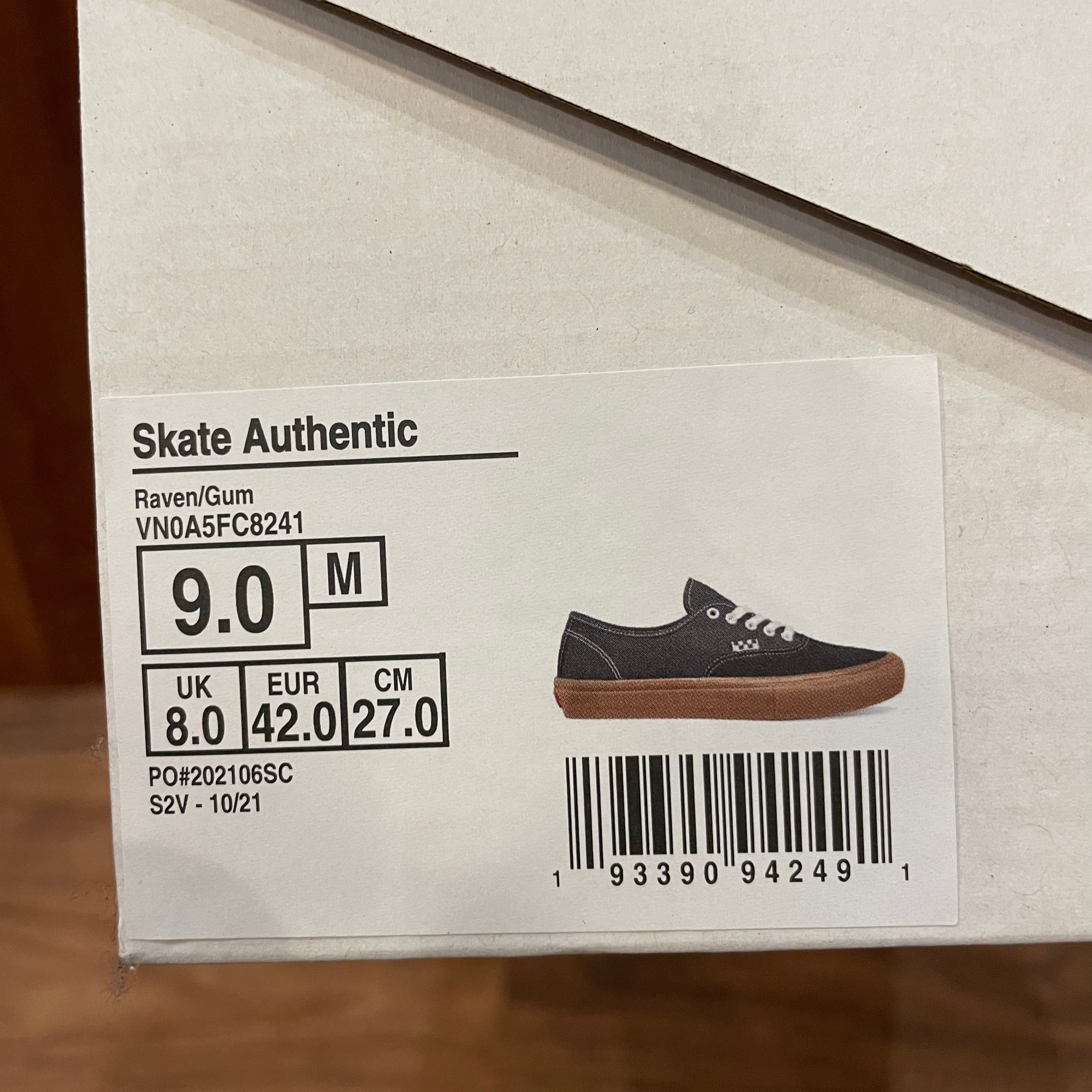 VANS】skate authentic 27cm | switch