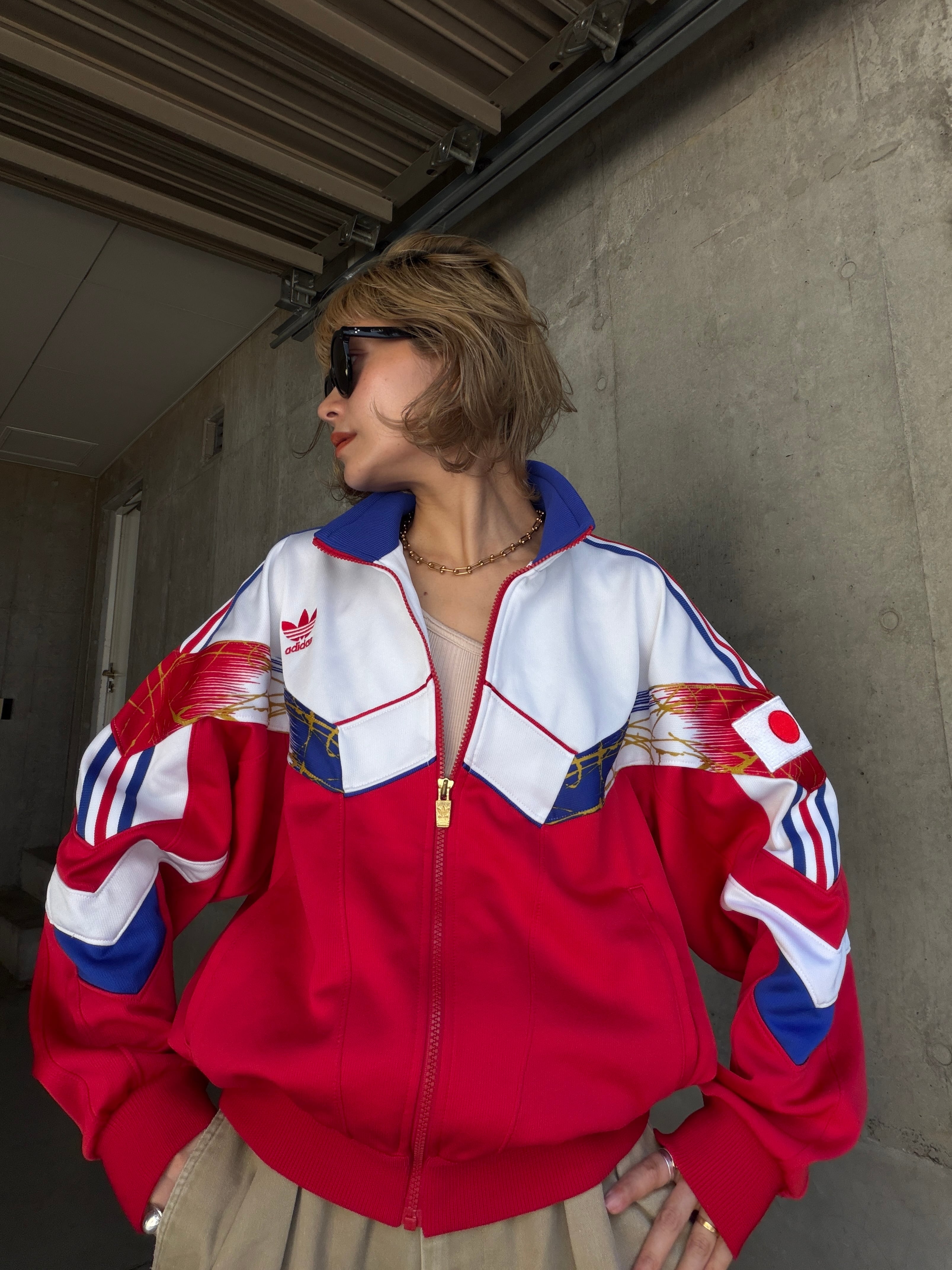 (CS2529)90‘s adidas JAPAN national team jersey