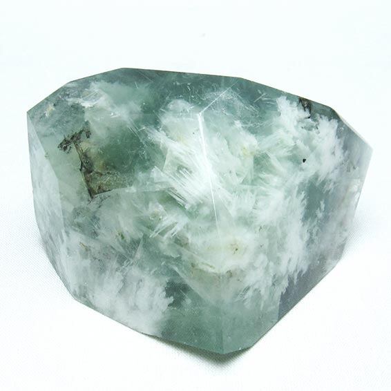 エンジェルフェザー フローライト 原石 一点物 181-3490