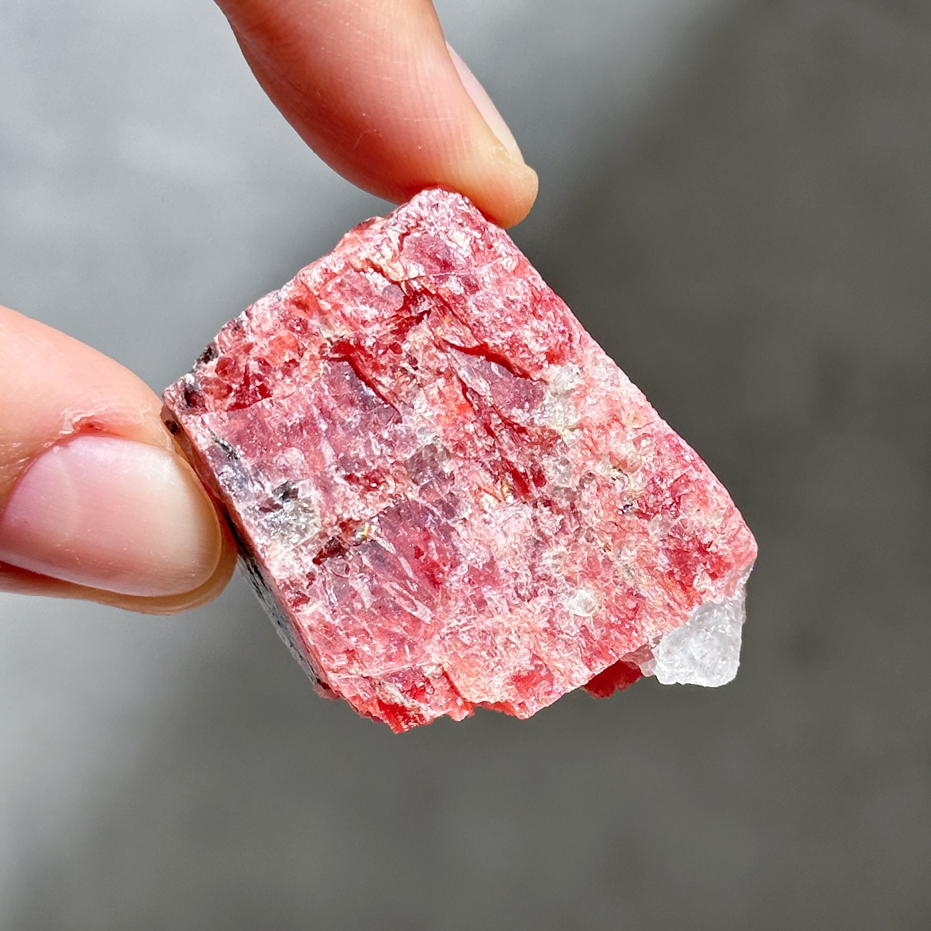 高品質◎ ロードナイト 原石43◇Rhodonite◇パワーストーン・天然石