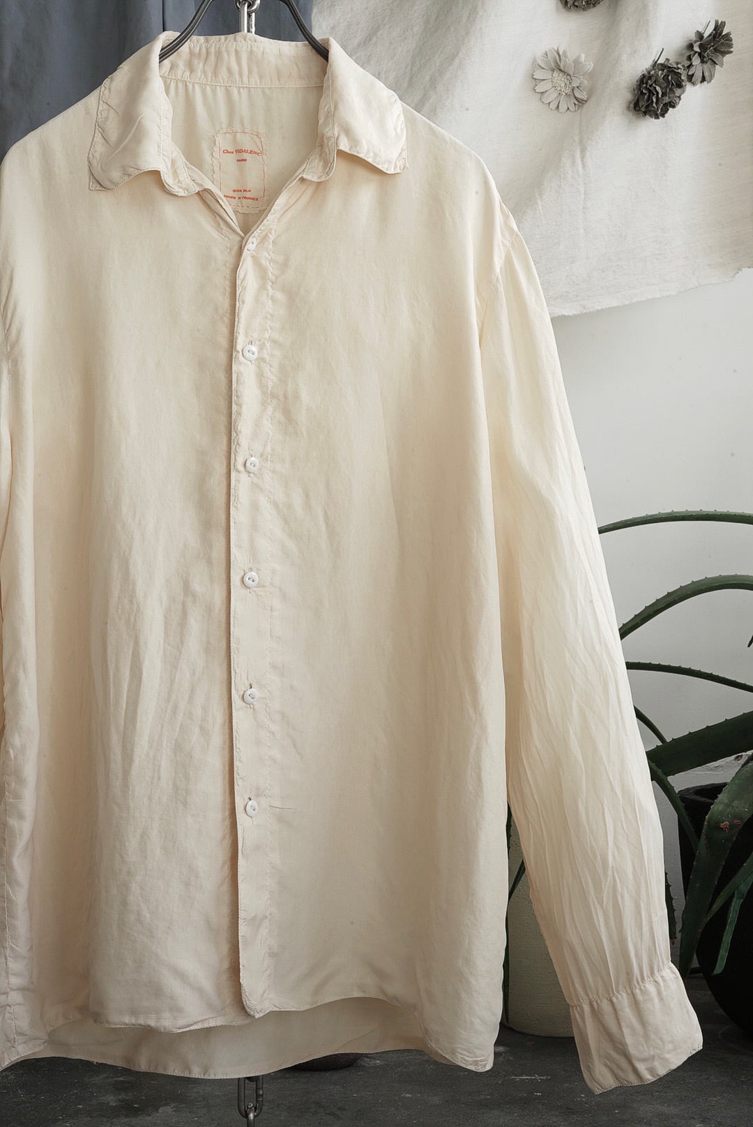 Chez VIDALENC - SILK SHIRT | Brownie Chez VIDALENC - SILK SHIRT | Brownie
