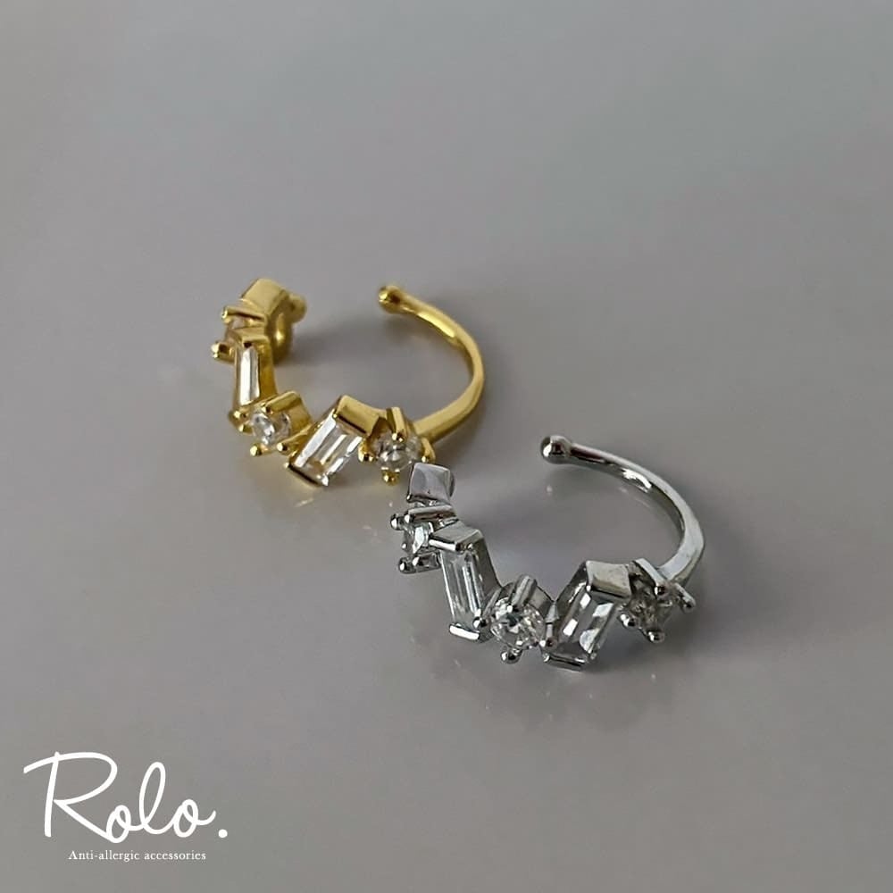 8mm 淡水パールスタッドピアス シルバー999 | Roloshop BASE店