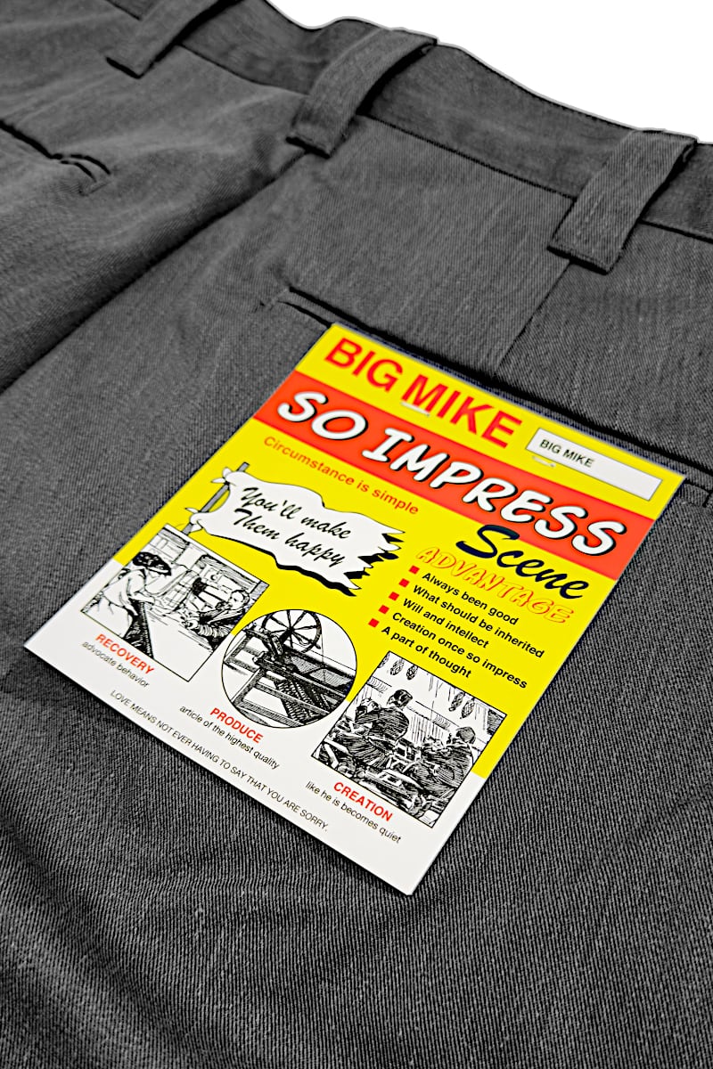 No Tuck Chino Pants - 102337200 | 【BIG MIKE / ビッグマイク】公式