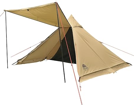 Pretents 「Bealock / Brown」 大型シェルター テント ベアロック ビー