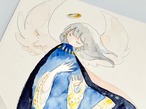 柚月　水彩ドローイング②
