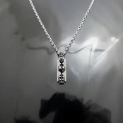 BOLD BLADE with HEART NECKLACE / ボールドブレード ウィズ ハートネックレス