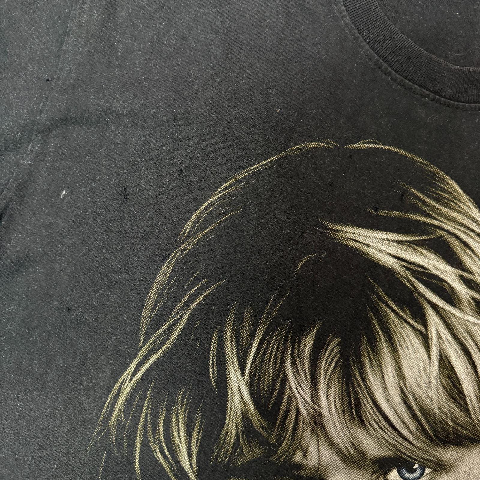 90s Kurt Cobain カートコバーン メモリアル フェイスプリント Tシャツ